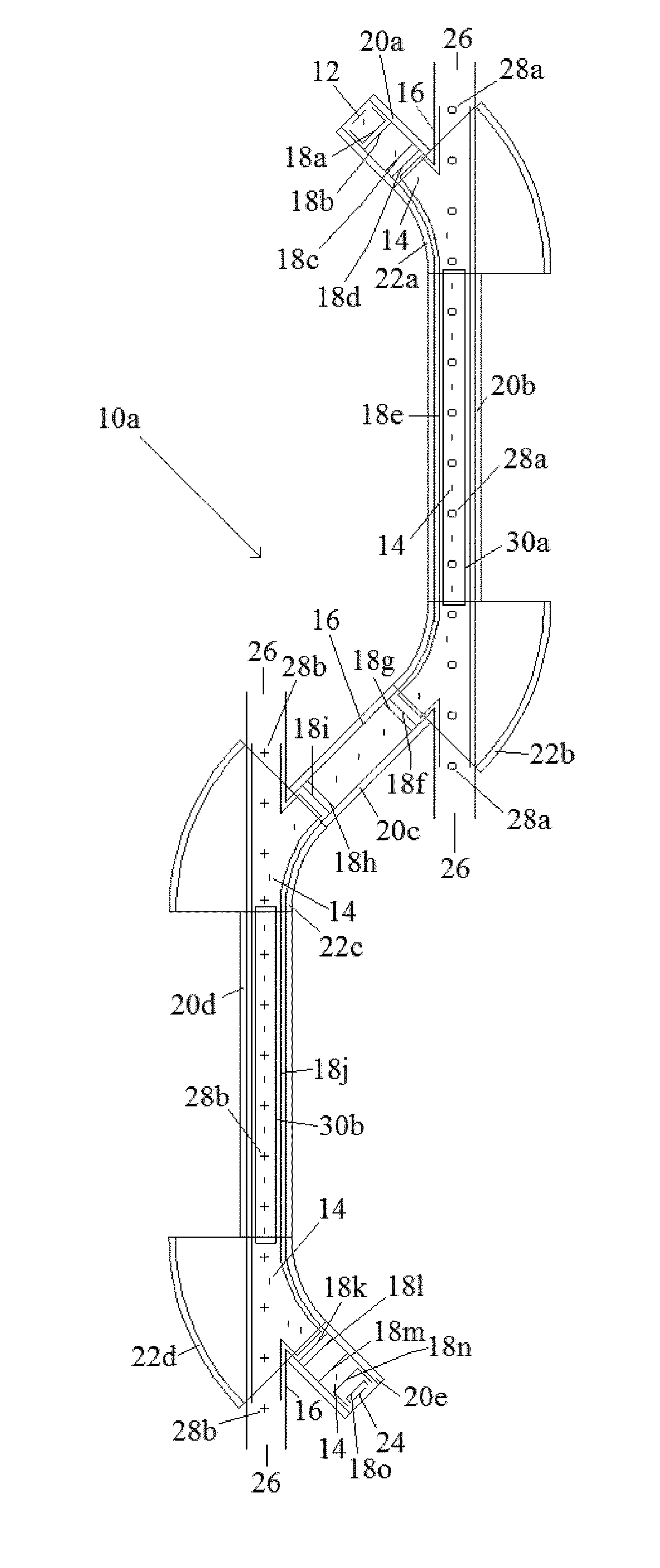 Electron cooling system and method for increasing the phase space intensity and overall intensity of ion beams in multiple overlap regions