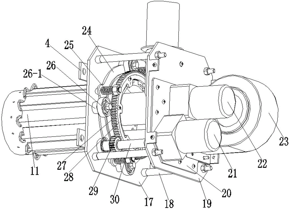 Inner cylinder rotating type biomass particle burner