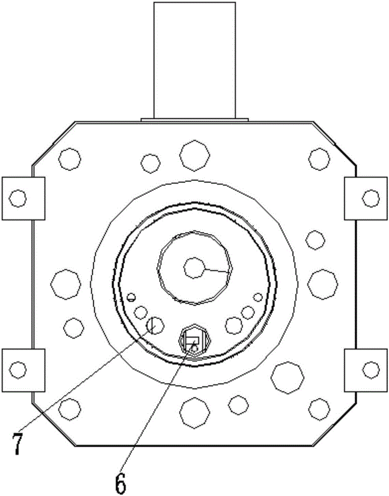 Inner cylinder rotating type biomass particle burner