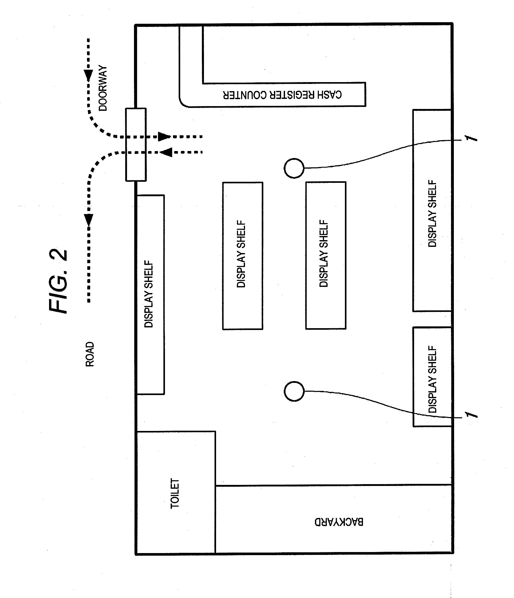 Person counting device, person counting system, and person counting method