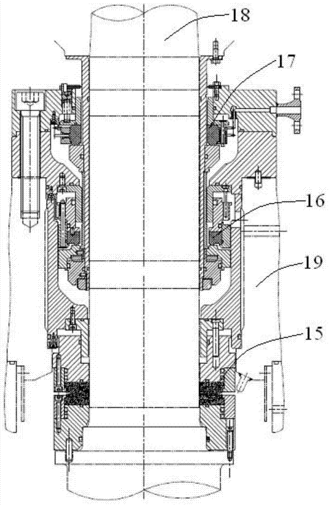 Nuclear reactor coolant pump and its passive shutdown seal assembly