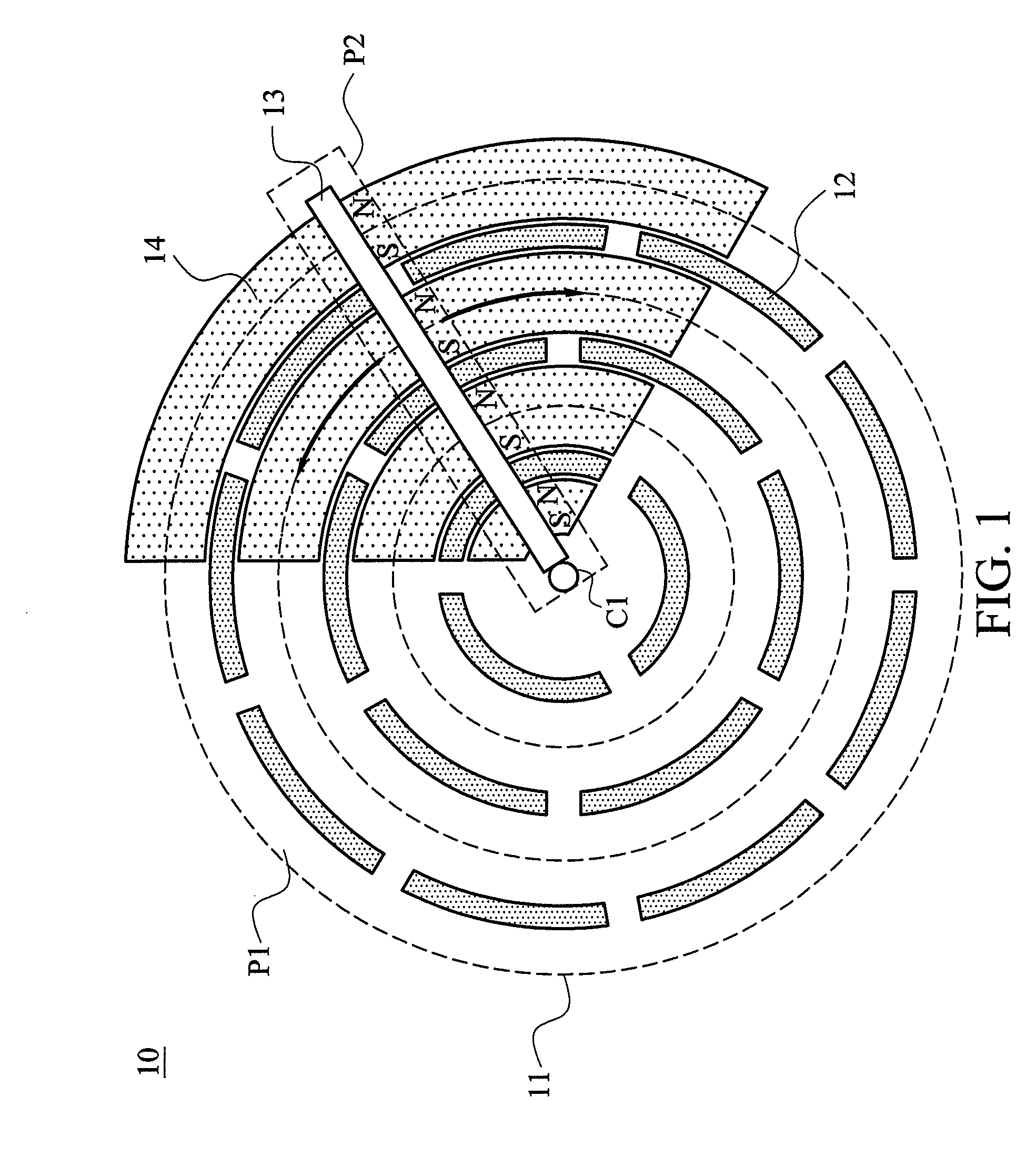 Magnetic component compiling structure and magnetic refrigerator adapting magnetic component compiling structure thereof