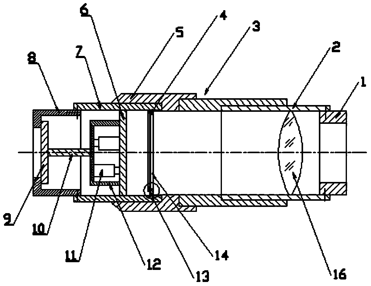 Handheld vision detecting device and vision detecting method