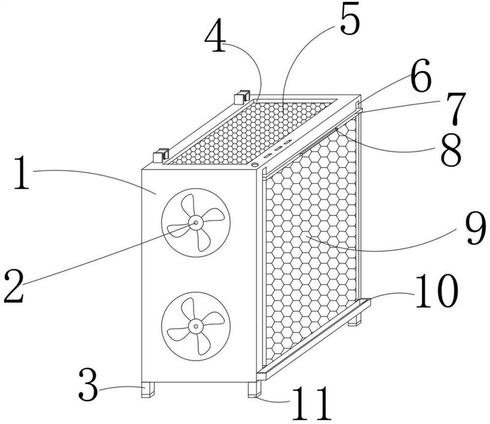 Industrial multifunctional electronic computer case