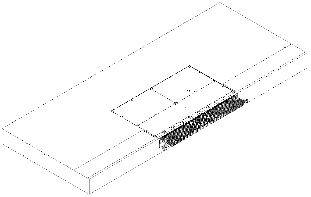 Safety pedal for rail transportation platform