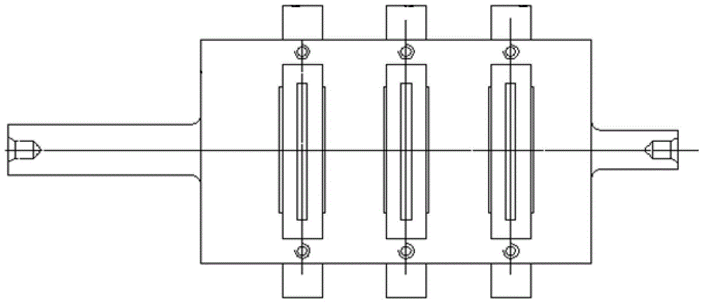 A method for quickly realizing the detection of blade profile by inductance meter