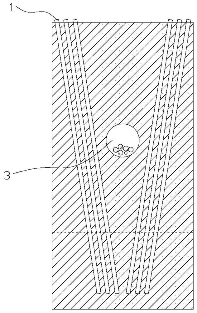 Excavation construction method for in-situ protection of long and narrow deep foundation pits for underground pipelines