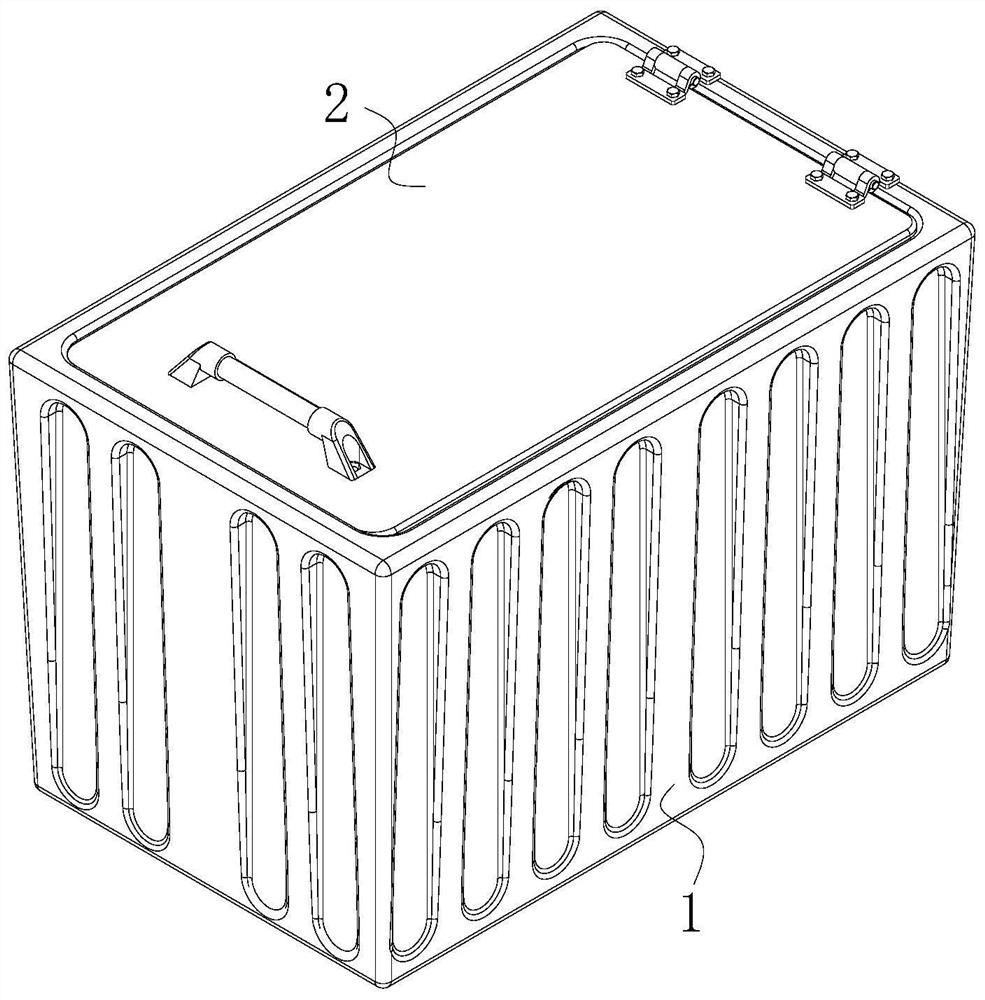 Seafood transportation box