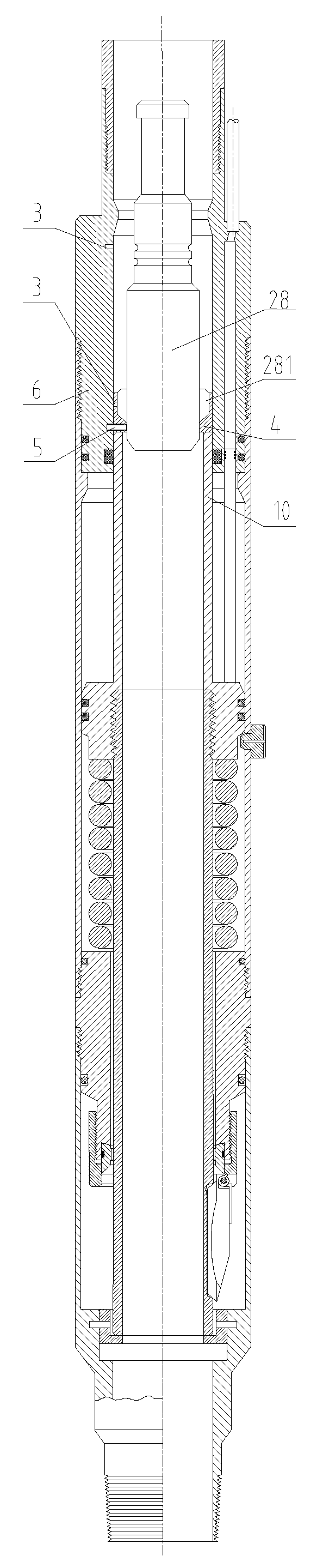 Self-balancing downhole safety valve