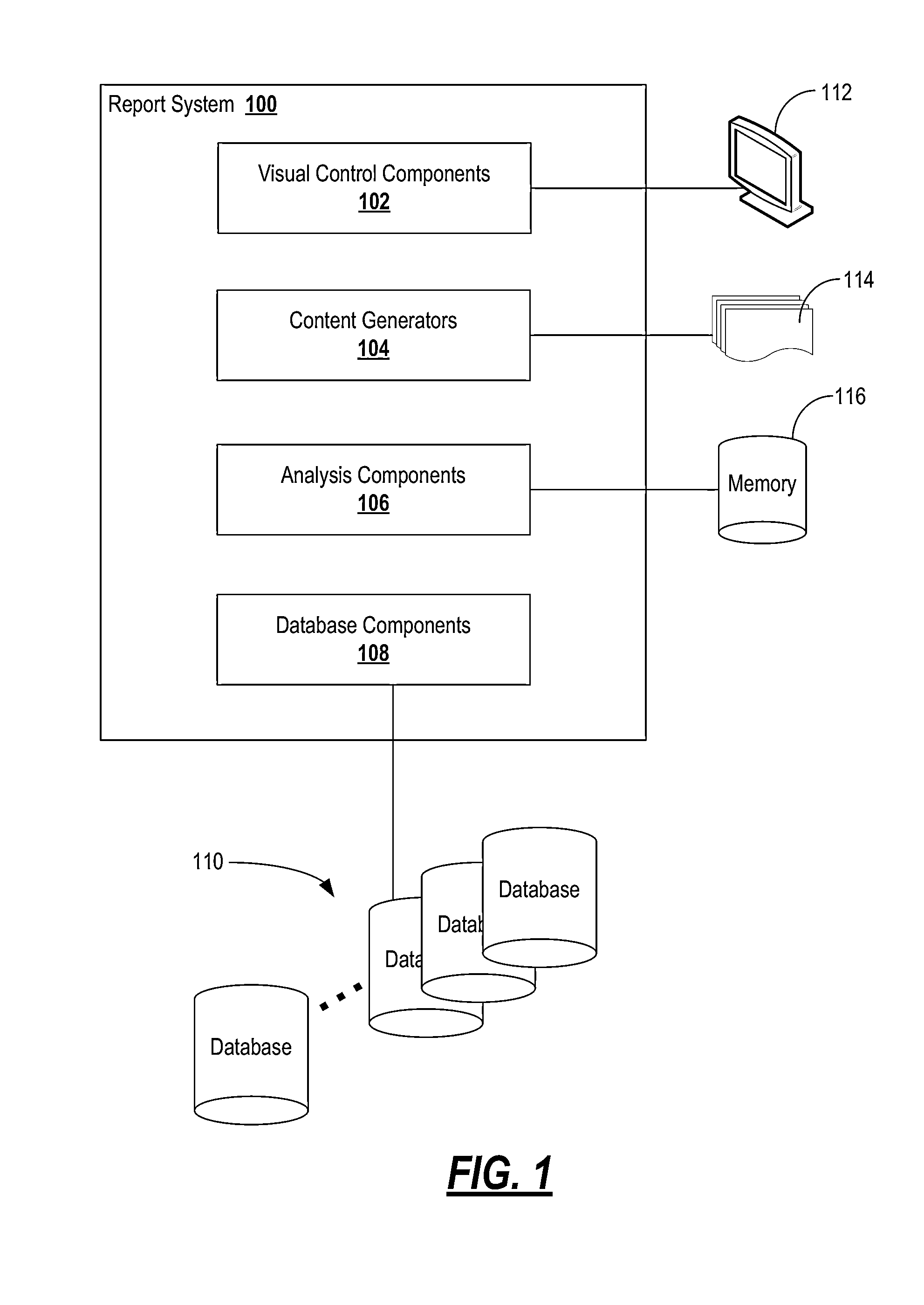 Self-service database reporting systems and methods