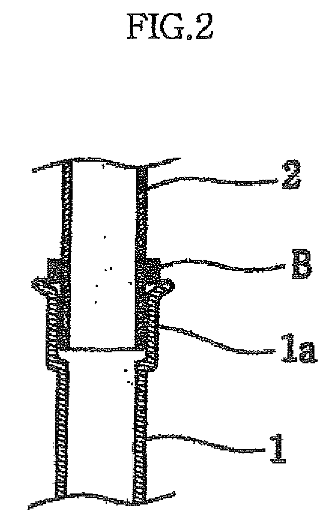 Flux-containing brazing agent brazed at low temperature