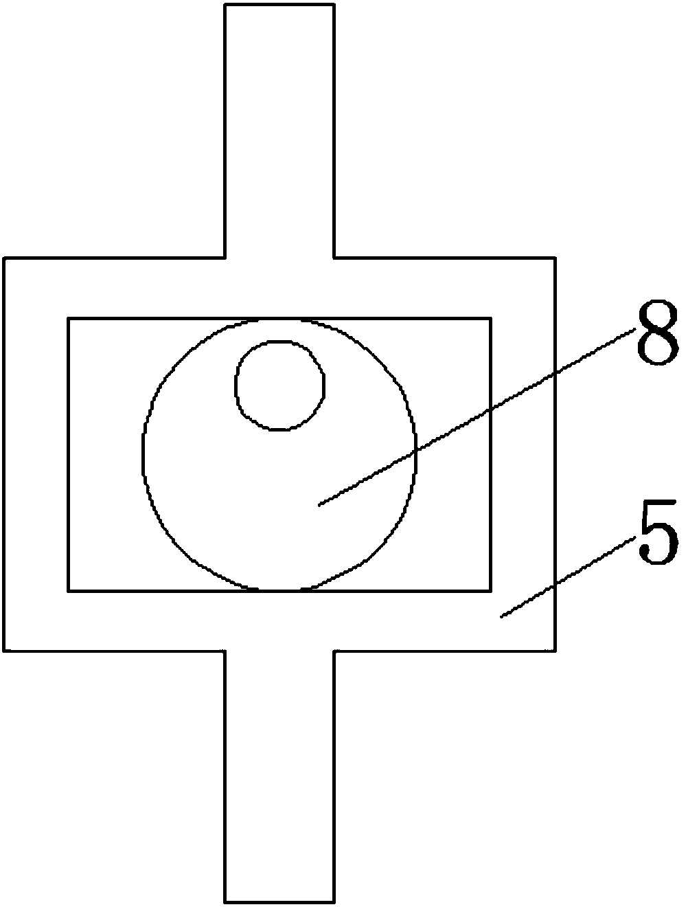 Part grinding device for pilotless automobile