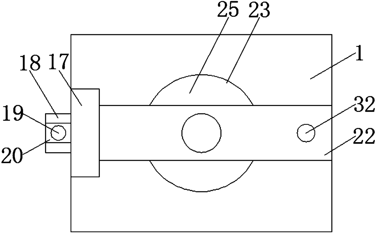 Part grinding device for pilotless automobile