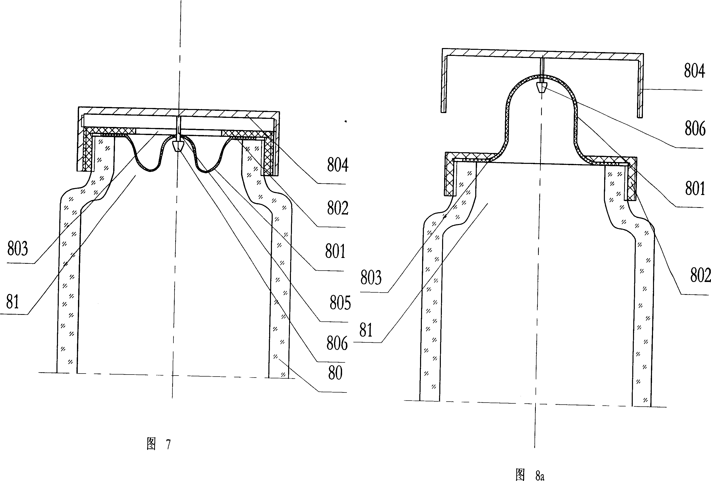 Nipple structure matched with beverage packing