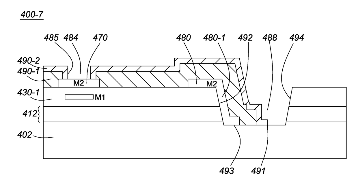 GaN-on-Si SEMICONDUCTOR DEVICE STRUCTURES FOR HIGH CURRENT/ HIGH VOLTAGE LATERAL GaN TRANSISTORS AND METHODS OF FABRICATION THEREOF