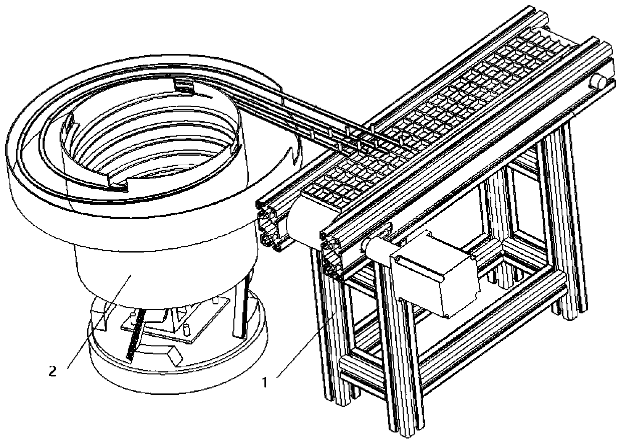 One-machine multi-row vibration-type precise counting rice and wheat seed sowing device