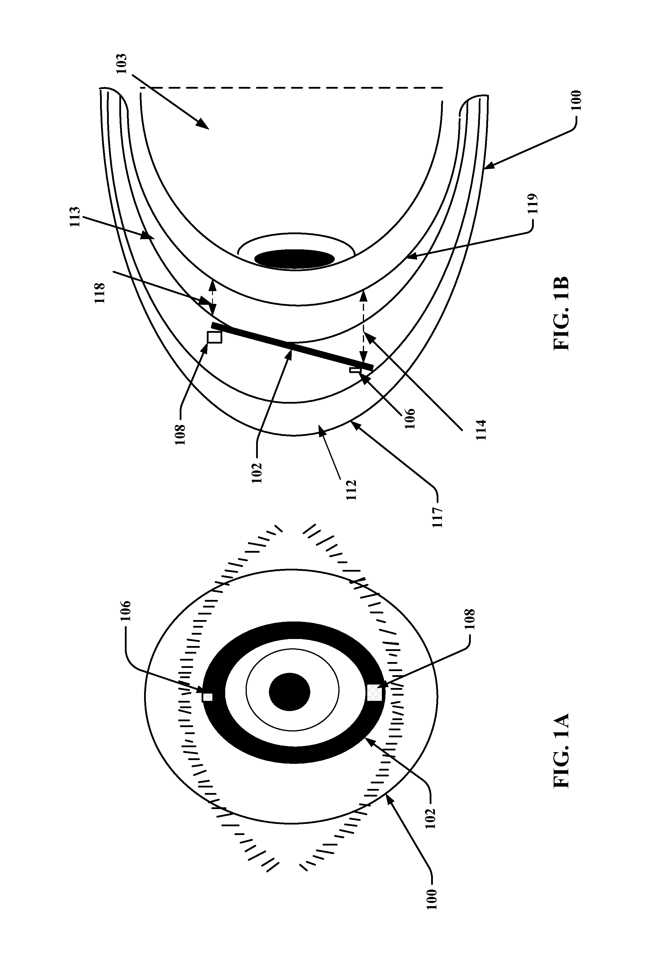 Contact lens and method of manufacture to improve sensor sensitivity