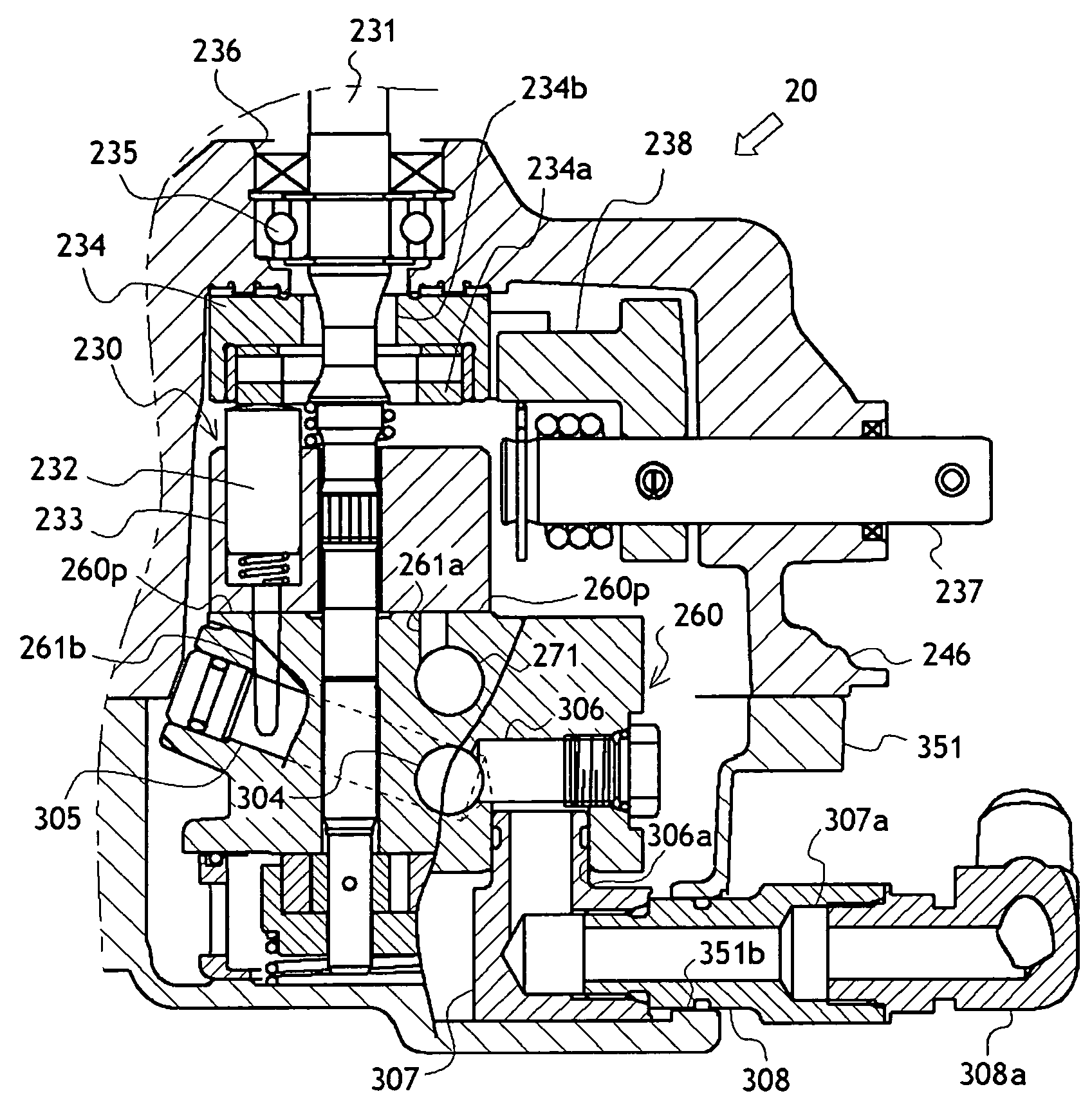 Hydraulic transaxle apparatus for a four-wheel-drive vehicle and four-wheel-drive vehicle using the apparatus