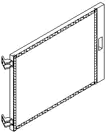 A sliding door steamer