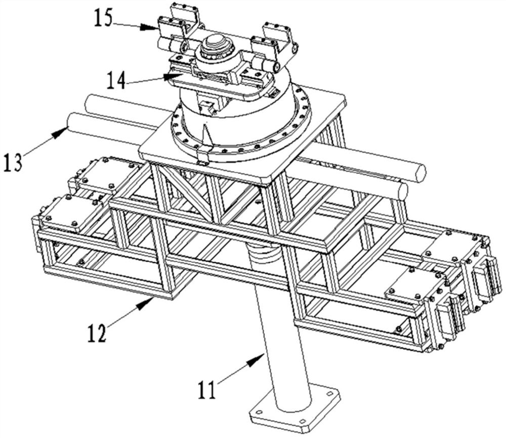 Detection platform for irregular structural member