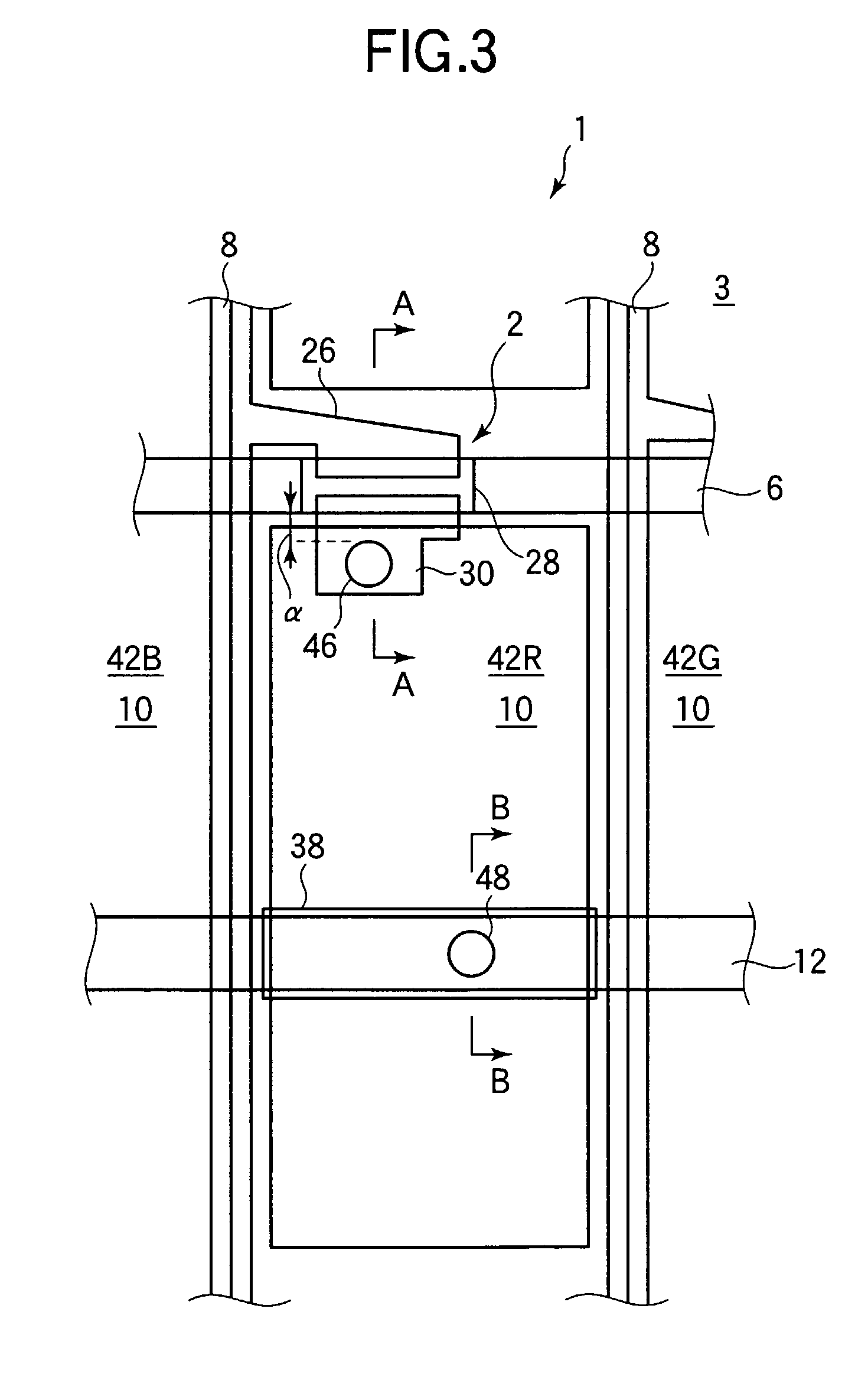 Substrate for use in a liquid crystal display and liquid crystal display using the same