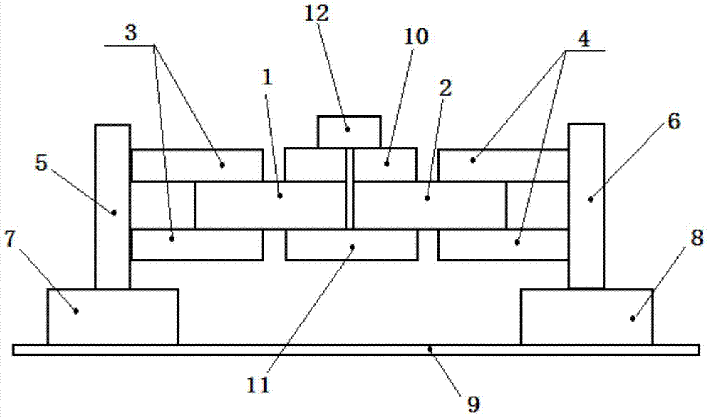 Planar waveguide device and installation method for generating high-order harmonics