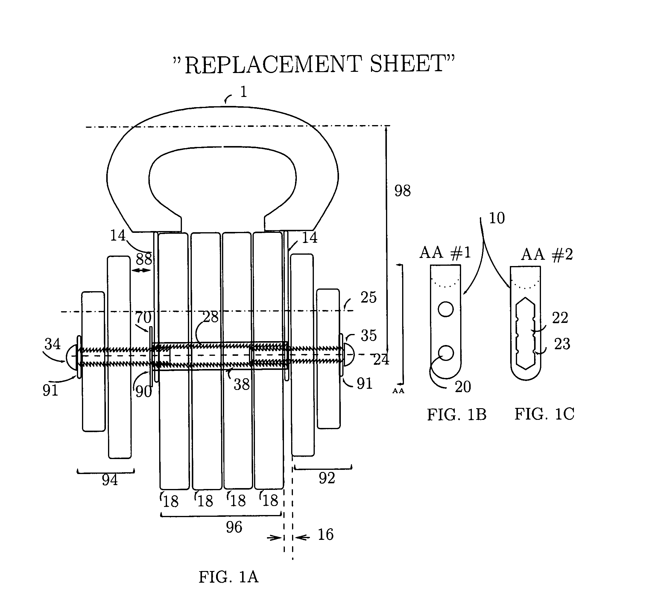 Adjustable exercise bell