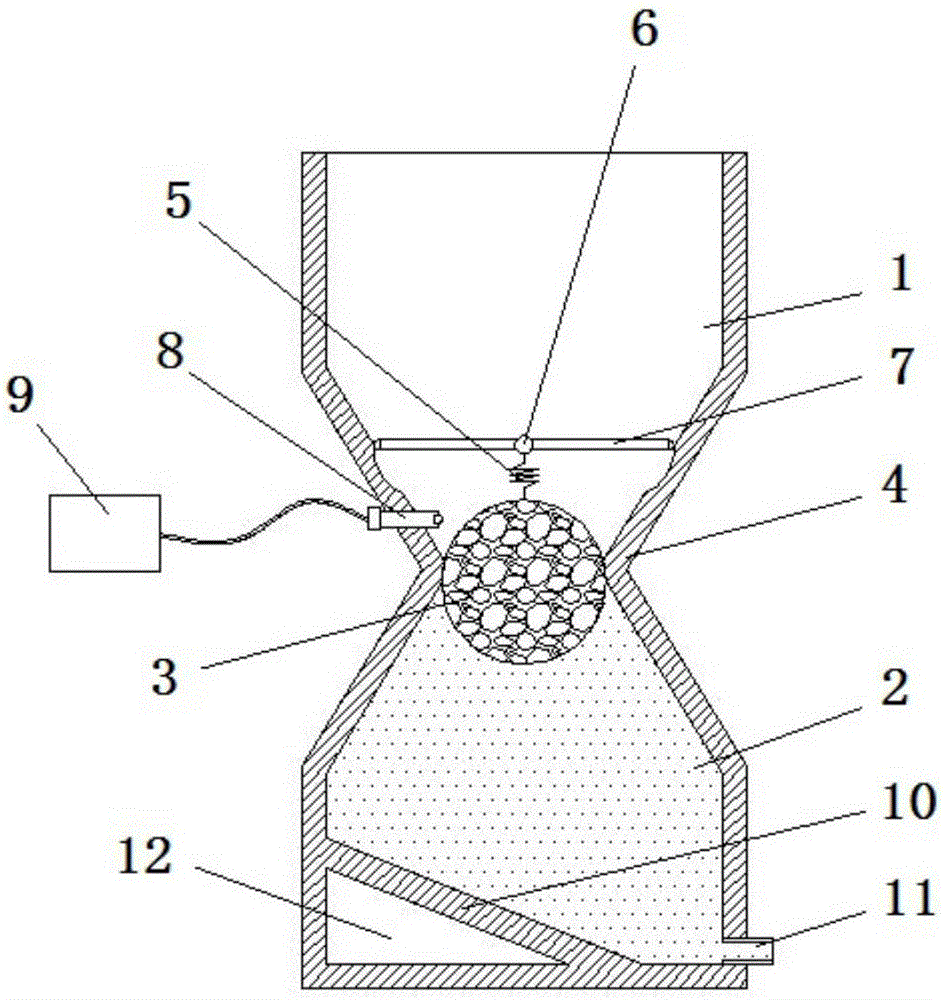 Automatic printing machine ink adding mechanism based on floating ball seal