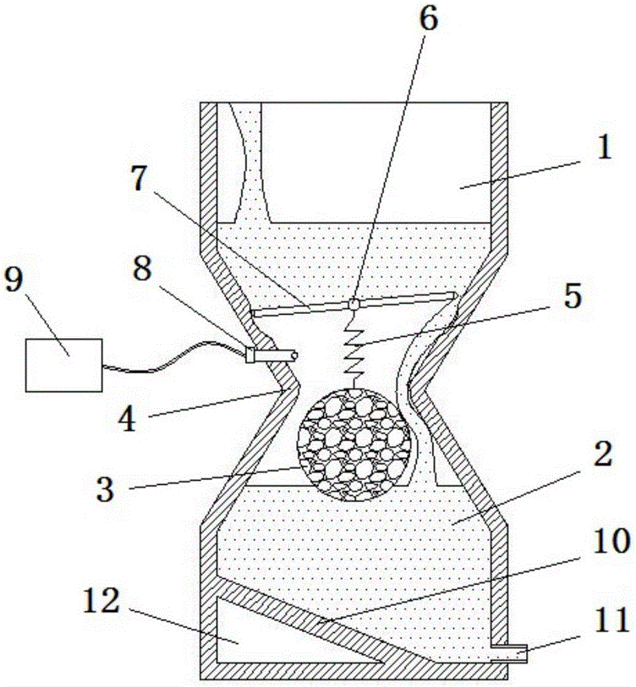 Automatic printing machine ink adding mechanism based on floating ball seal