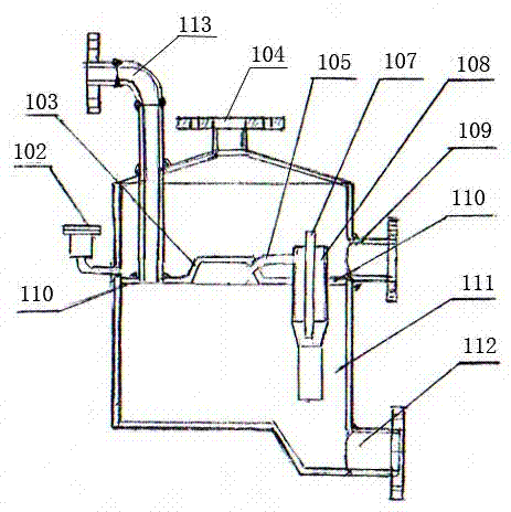 Centralized exhaust system for large-sized pump station