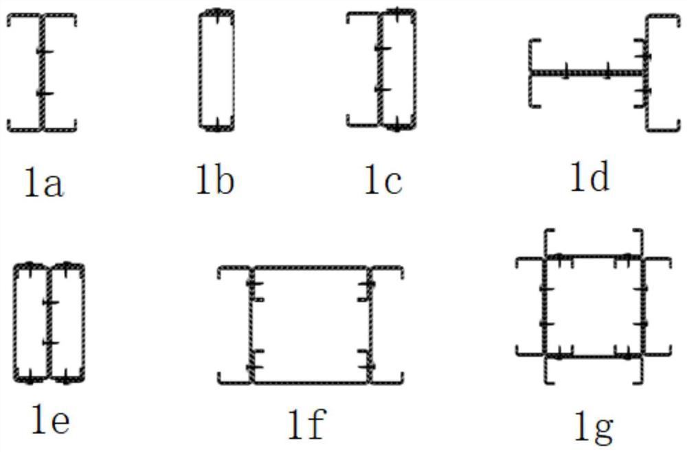 Integrated cold-formed thin-walled steel plate constraint profile steel special-shaped column and machining method thereof