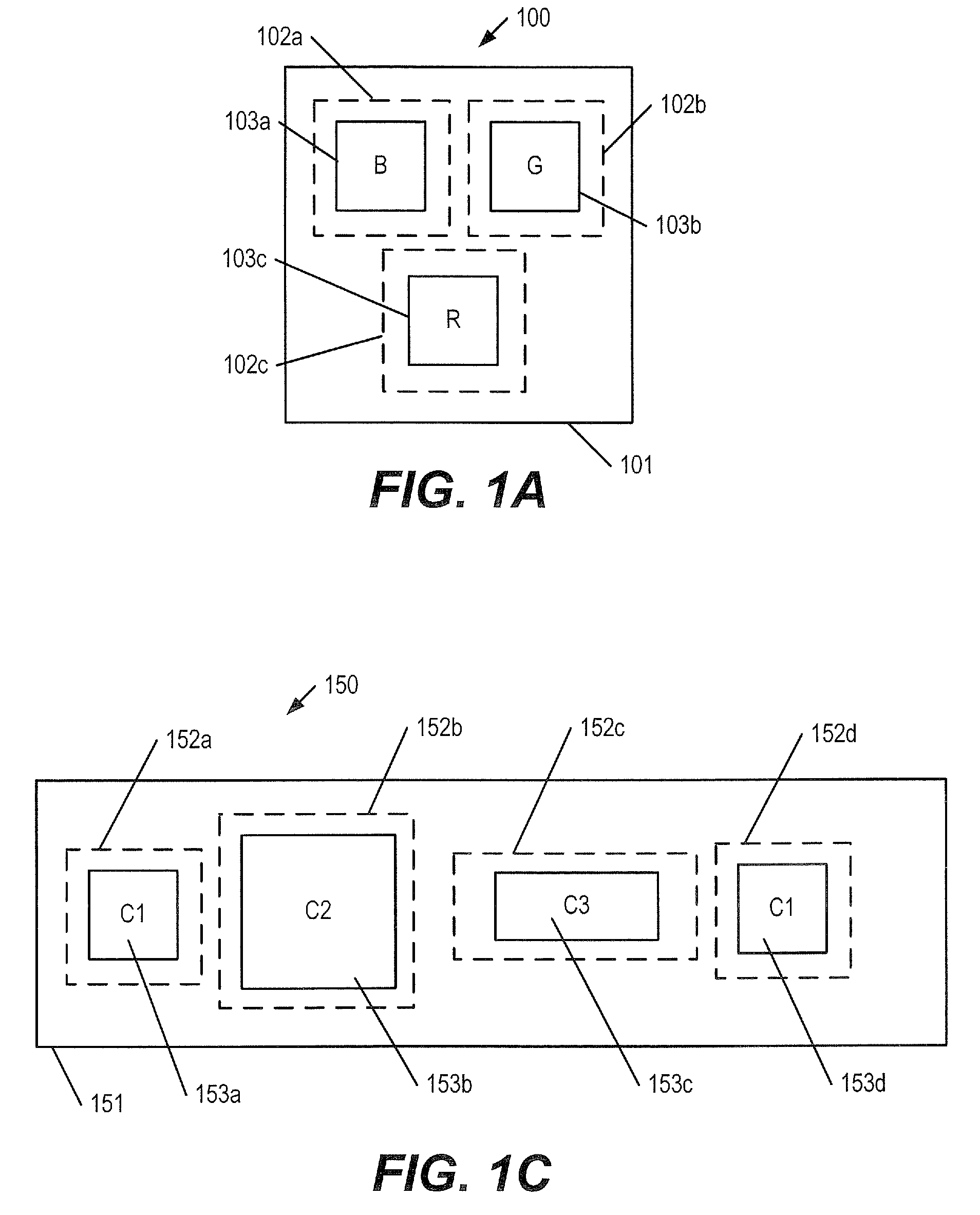 Broadband light emitting device lamps for providing white light output