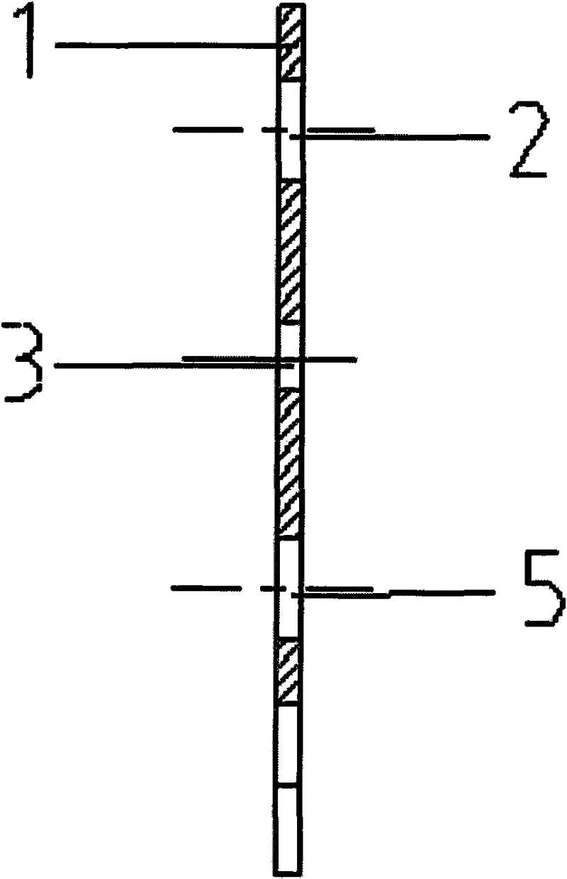 Flat buckle template