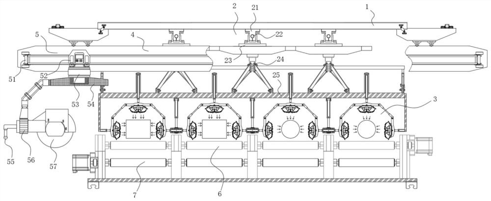 Efficient wood cutting machine for constructional engineering and cutting method