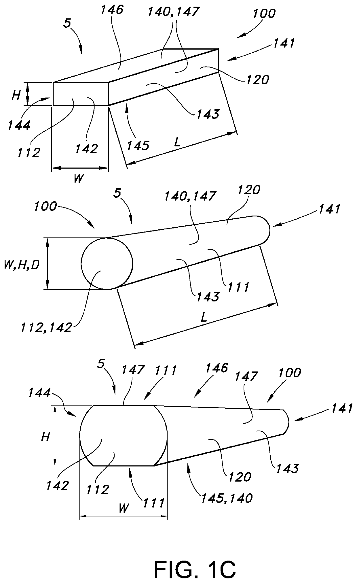 Remote optical pumping of luminescent concentration rods