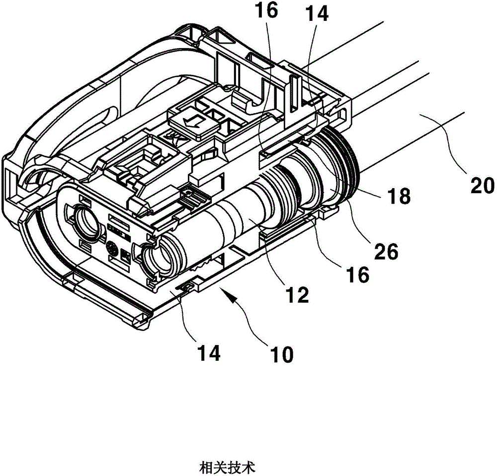 Electric connector for shielding high voltage