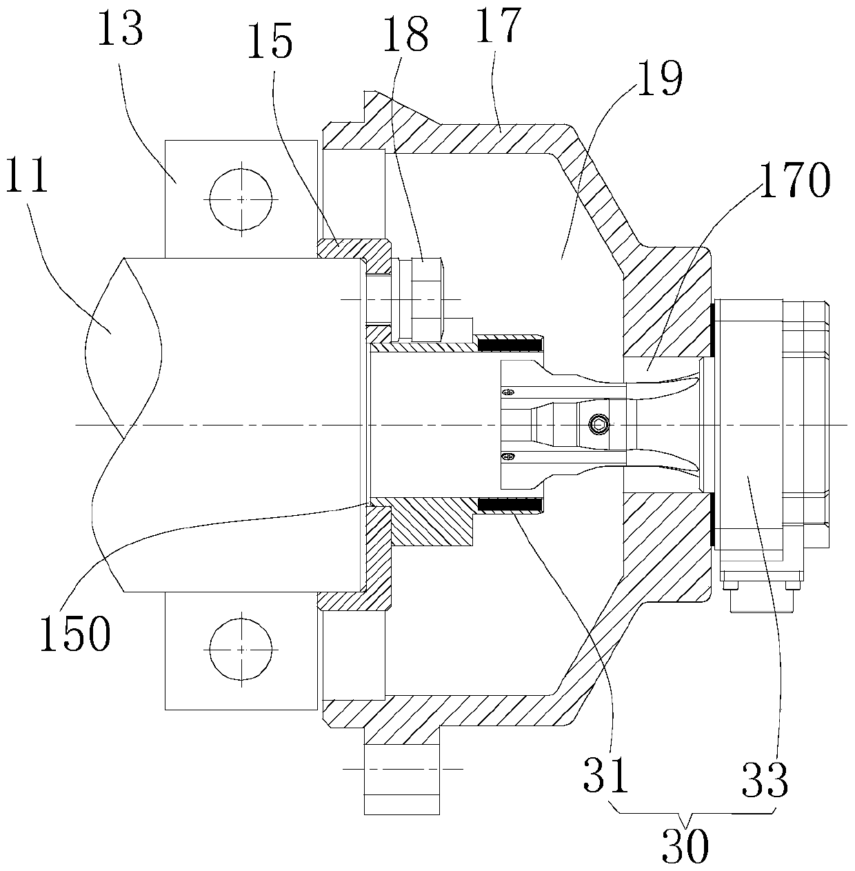 Speed ​​measuring device and installation method thereof