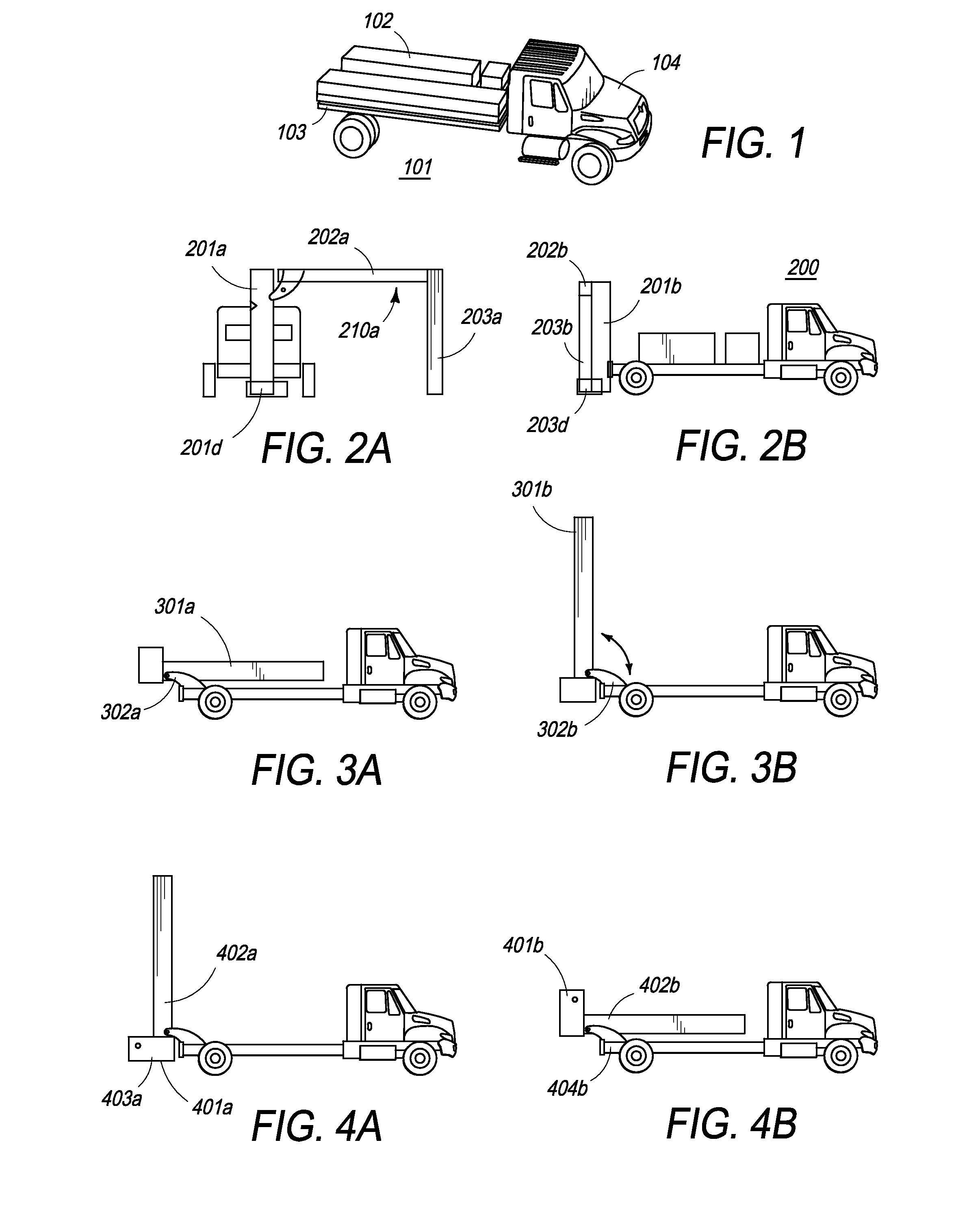 Compact mobile cargo scanning system