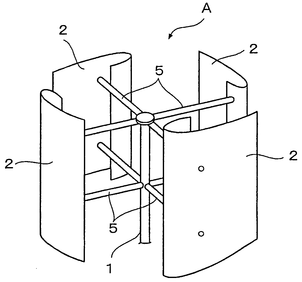 Windmill for wind power generation