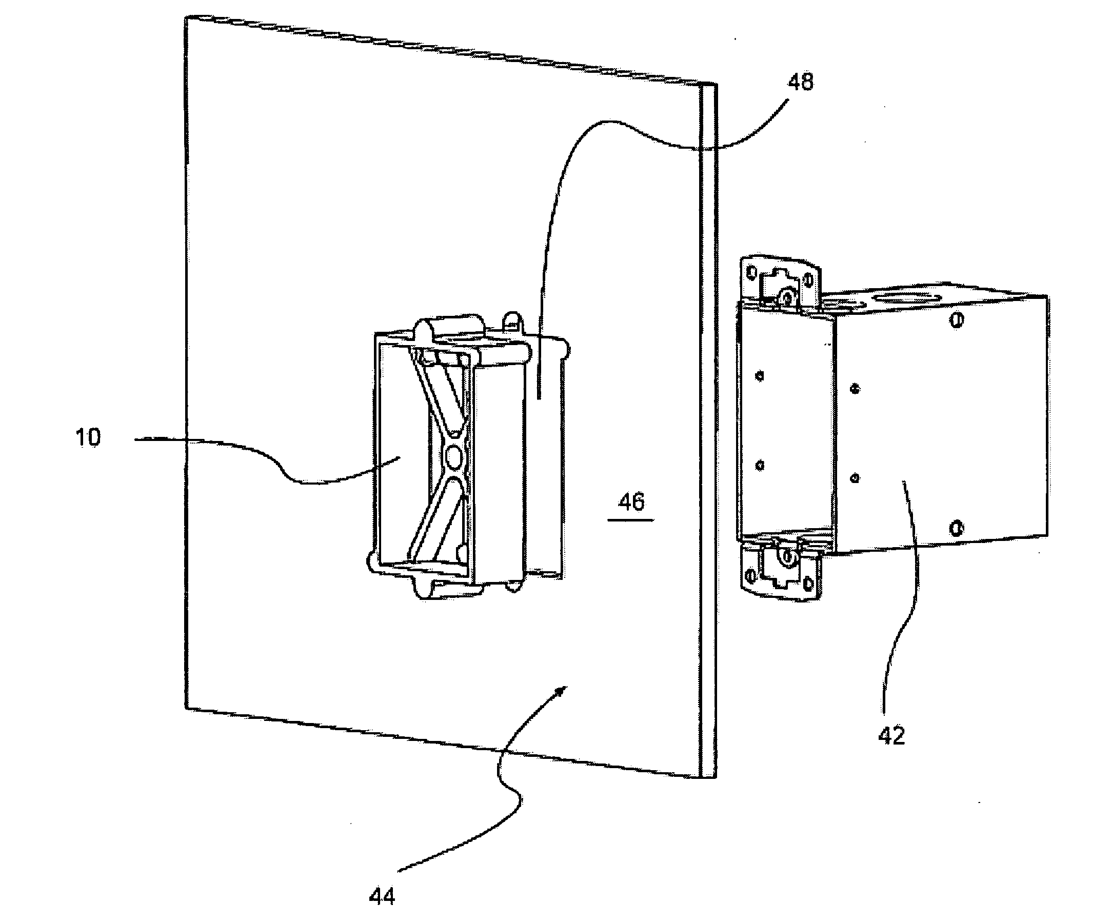 Electrical box template