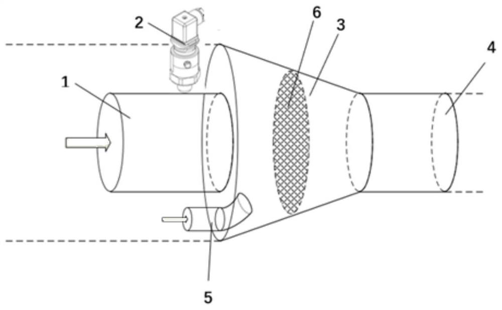 A compressed air foam generating device and its application method