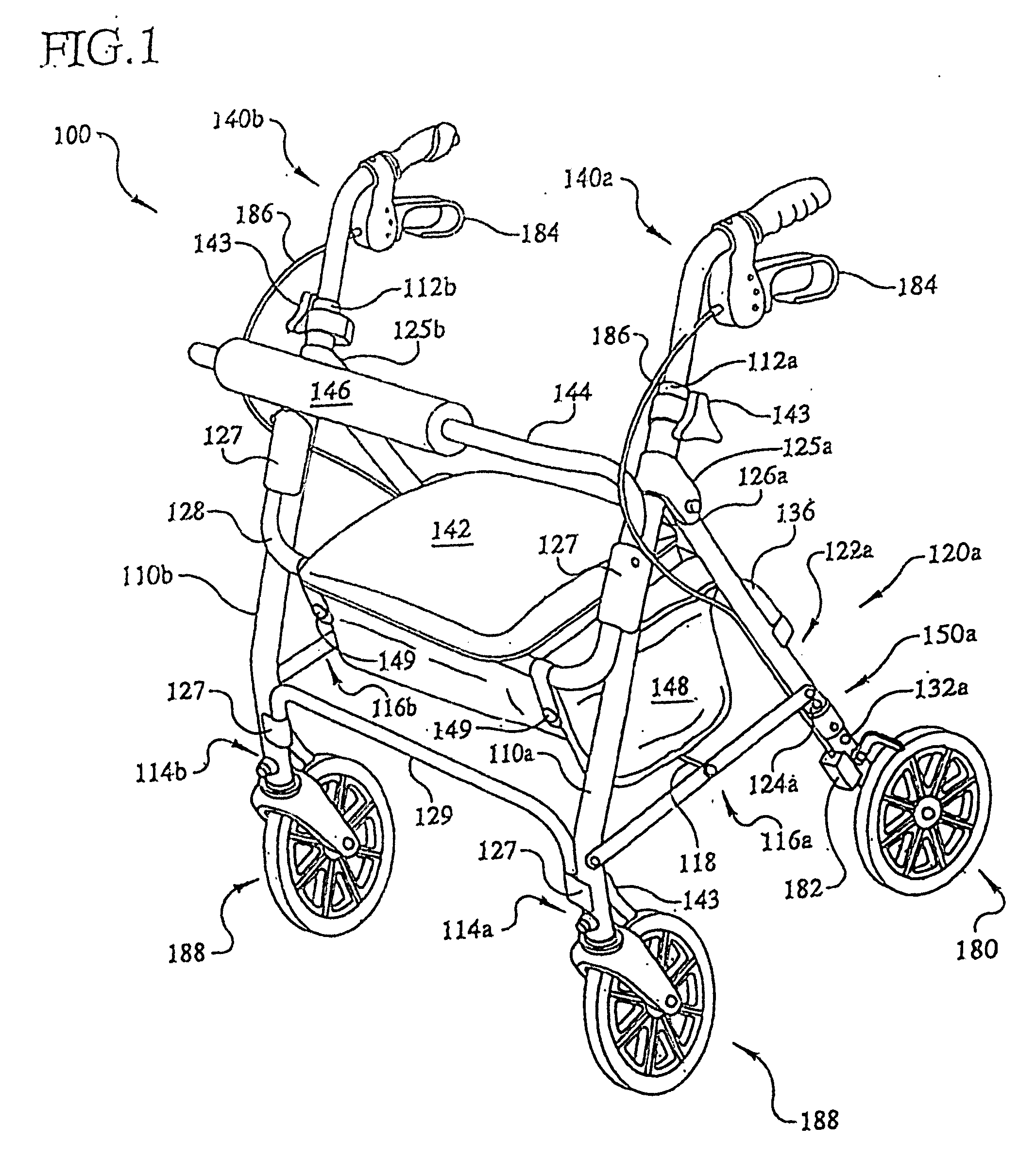 Mobile support assembly