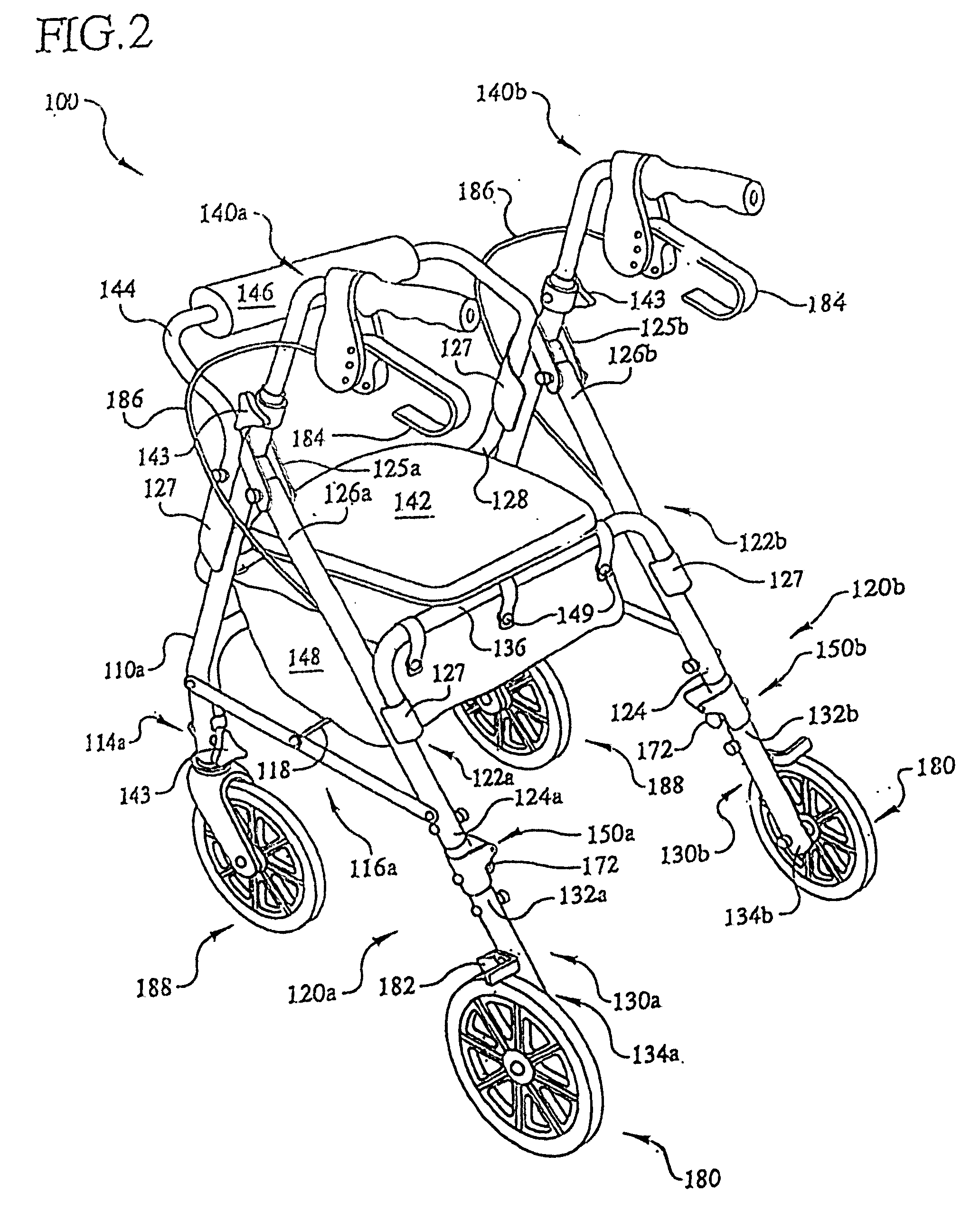 Mobile support assembly