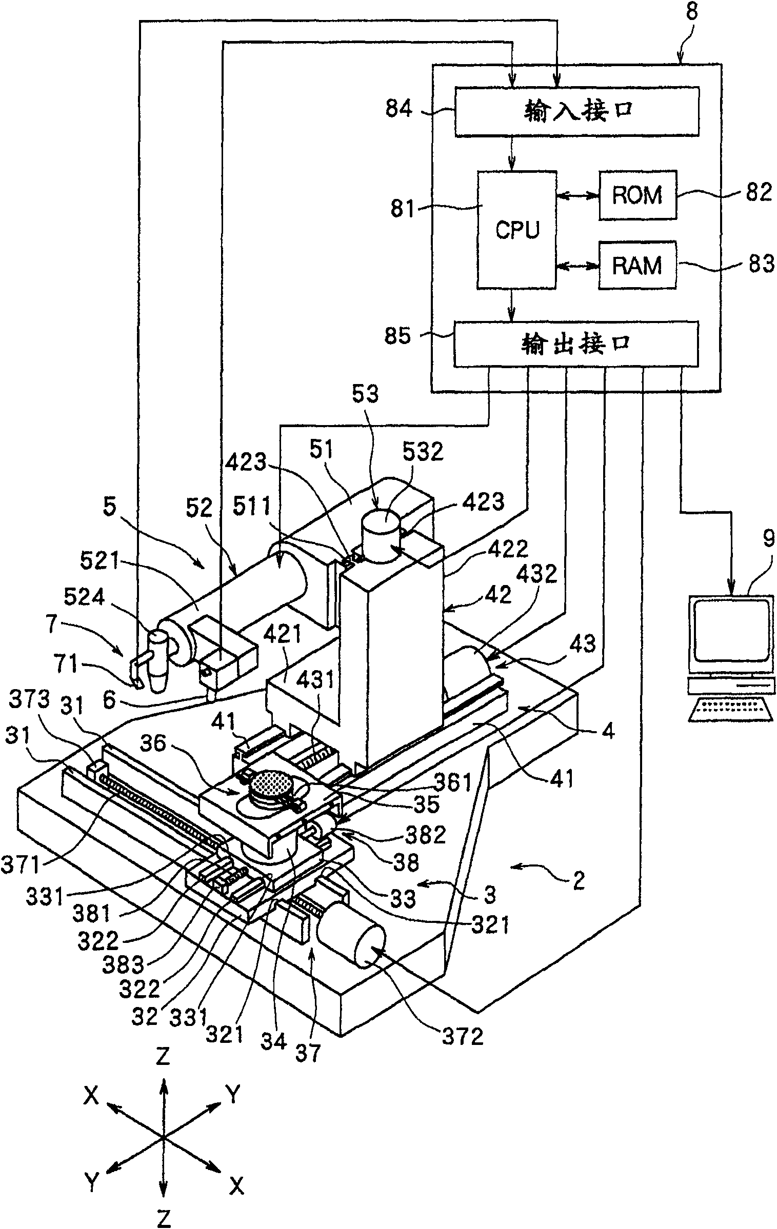 Laser beam machine