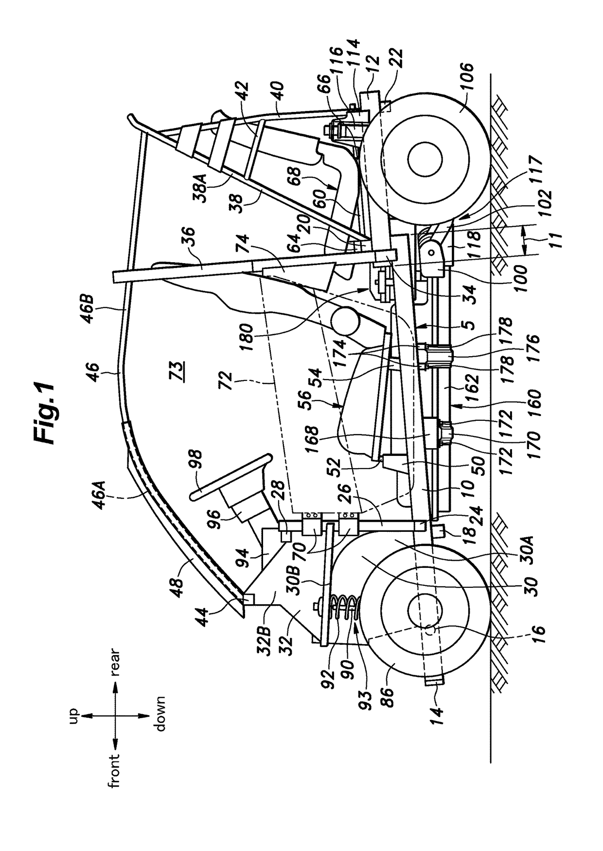 Four wheel vehicle