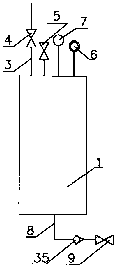 Liquid hydrogen vaporization and self-pressurizing device