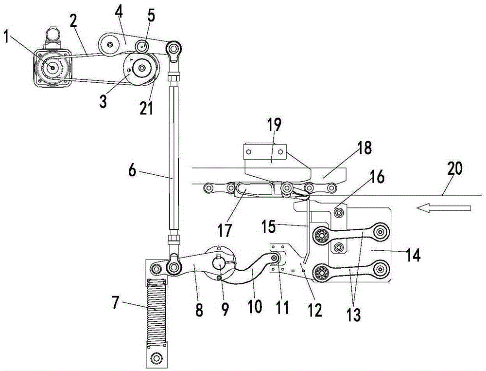 Paper collecting and shifting device and working method thereof