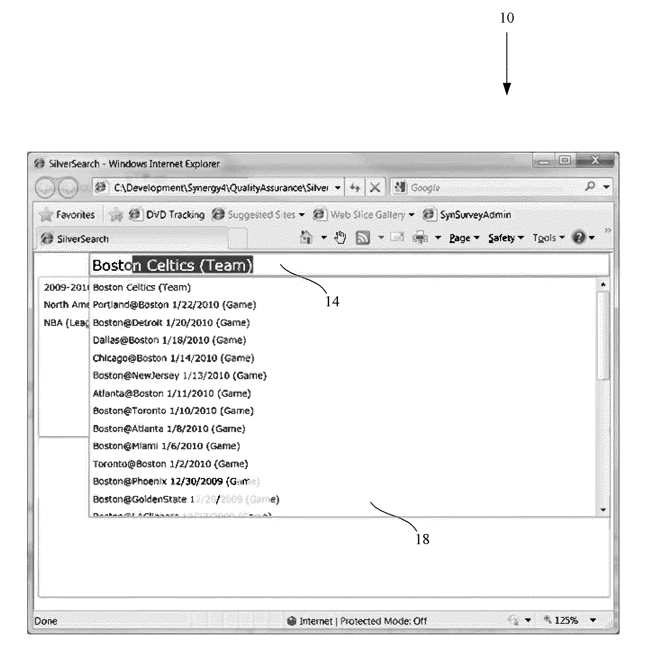 System and methods for searching and displaying ontology-based data structures