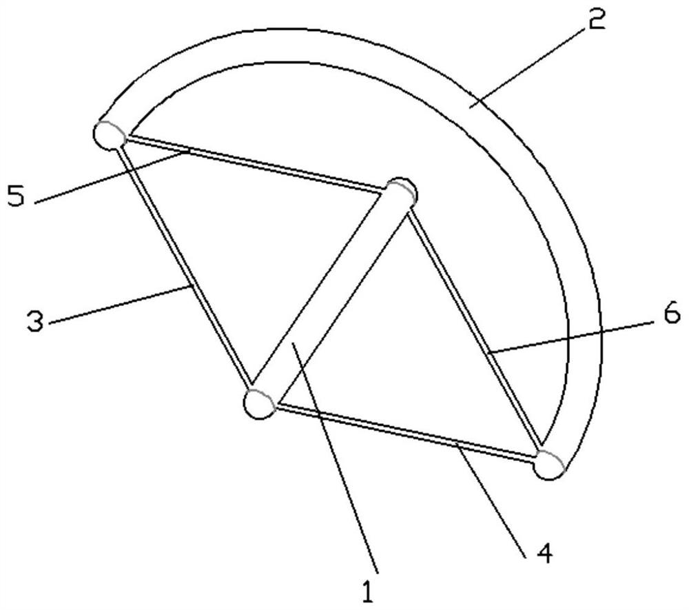 Bionic peristaltic tensegrity robot