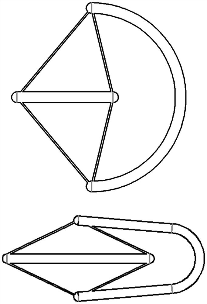 Bionic peristaltic tensegrity robot